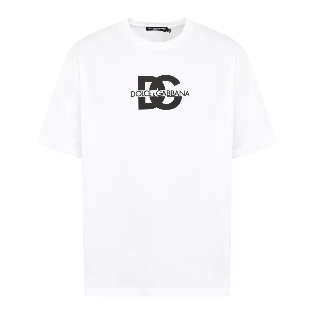 Dolce & Gabbana Men's White T-Shirts Medium