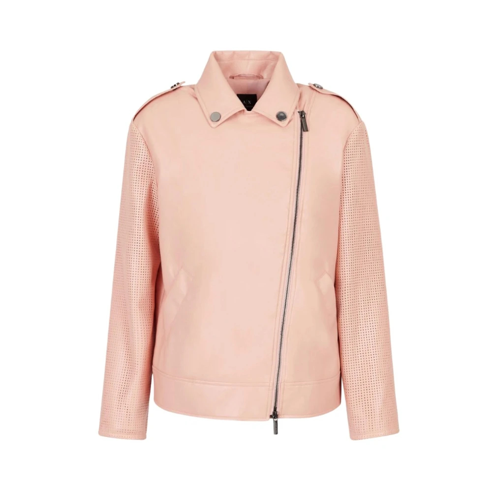 Armani Exchange Women's Pink Light Jackets Small