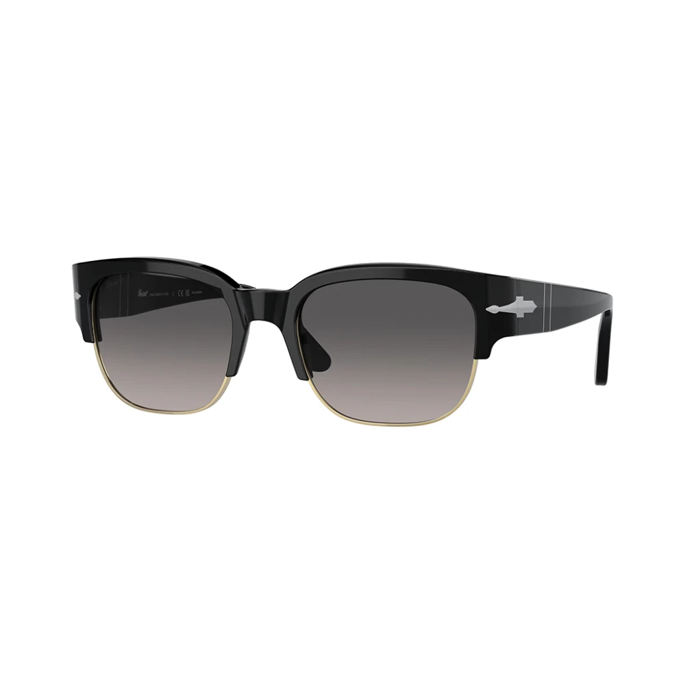 Persol Unisex Black Sunglasses Medium