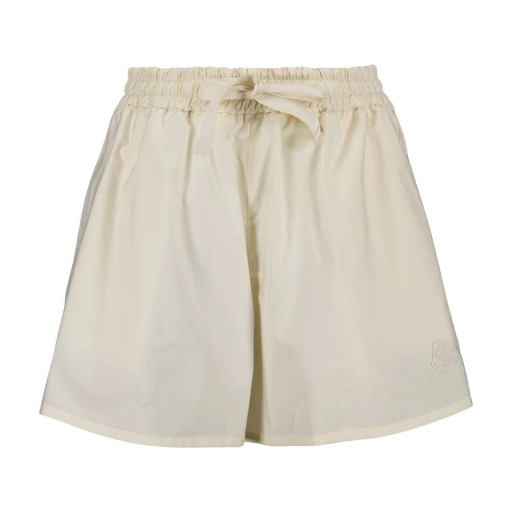 Moncler Women's Beige Short Shorts 2XS
