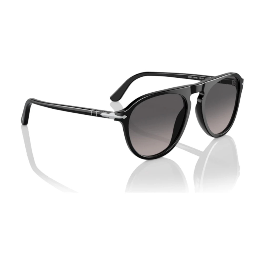 Persol Unisex Black Sunglasses Medium