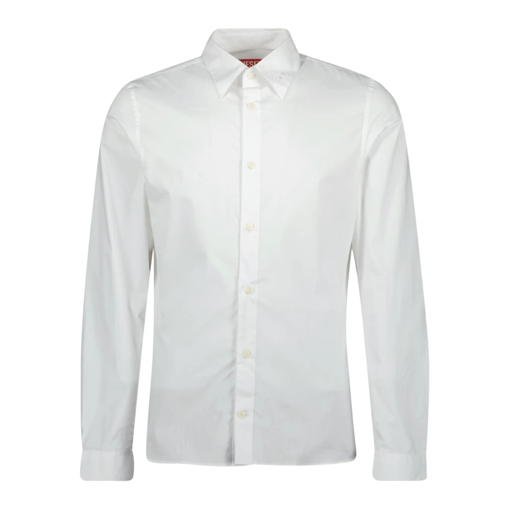 Diesel Men's White Formal Shirts Small