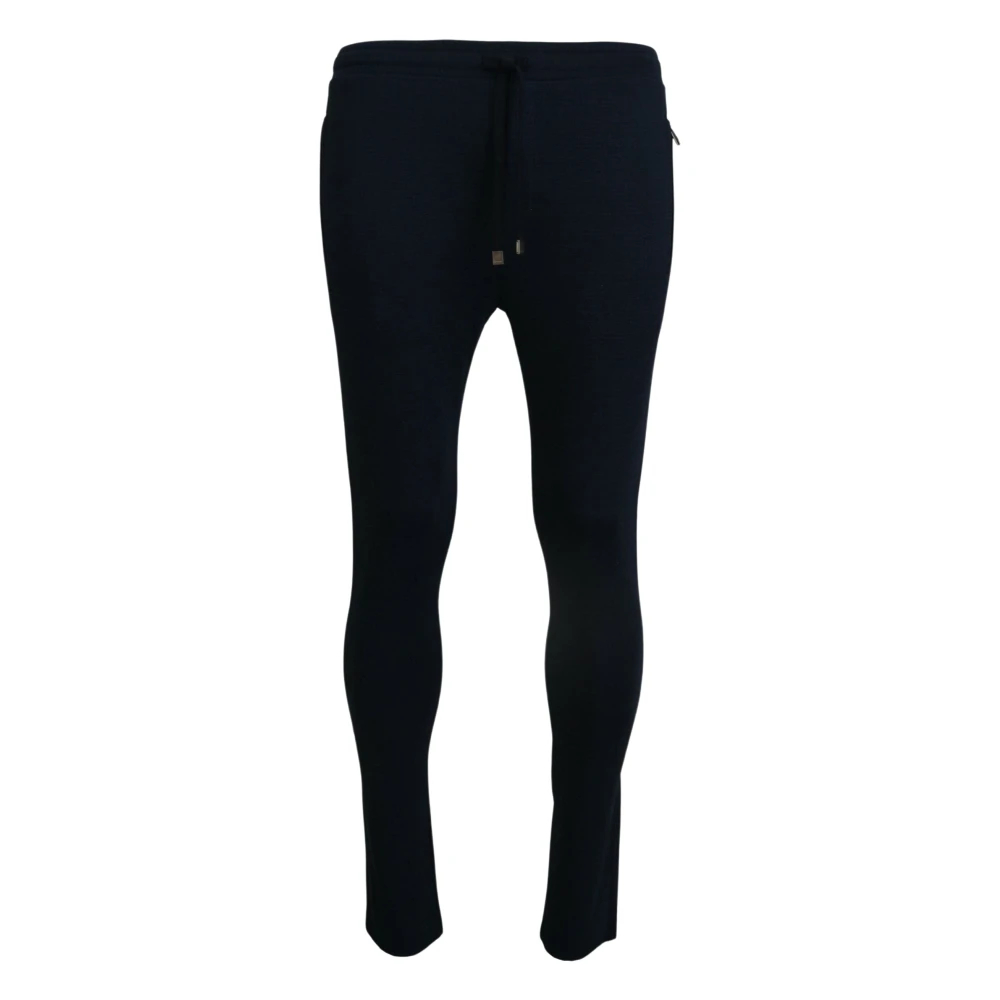 Dolce & Gabbana Men's Blue Skinny Trousers Extra Small