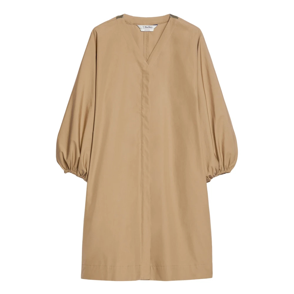 Max Mara Women's Brown Short Dresses 2XS