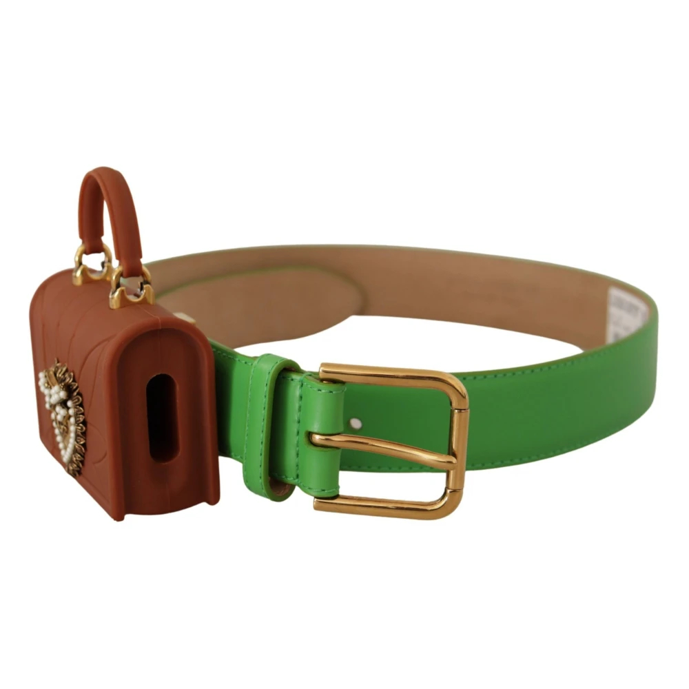 Dolce & Gabbana Women's Green Belts Medium