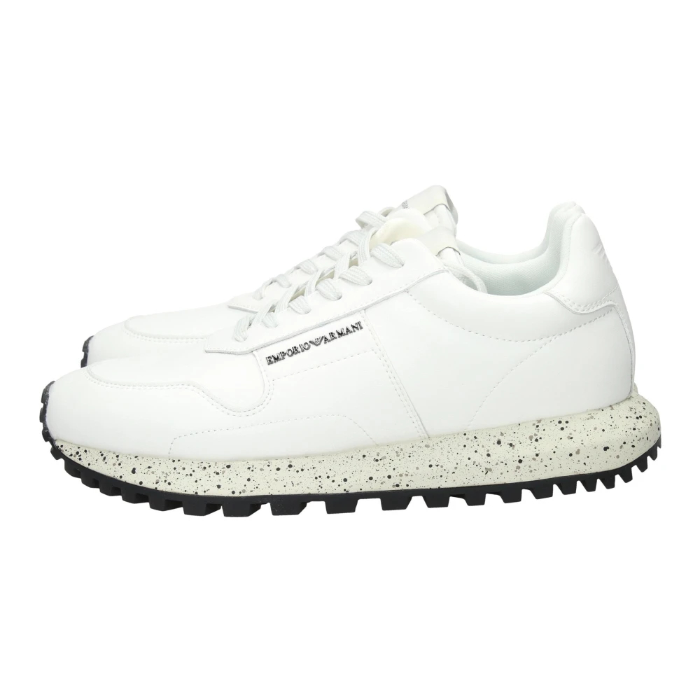 Emporio Armani Men's White Sneakers Size 11 Uk