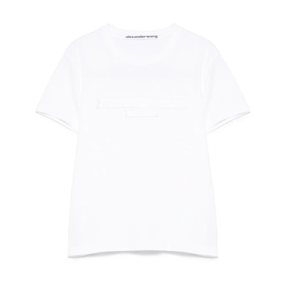 Alexander Wang Women's White T-Shirts Small