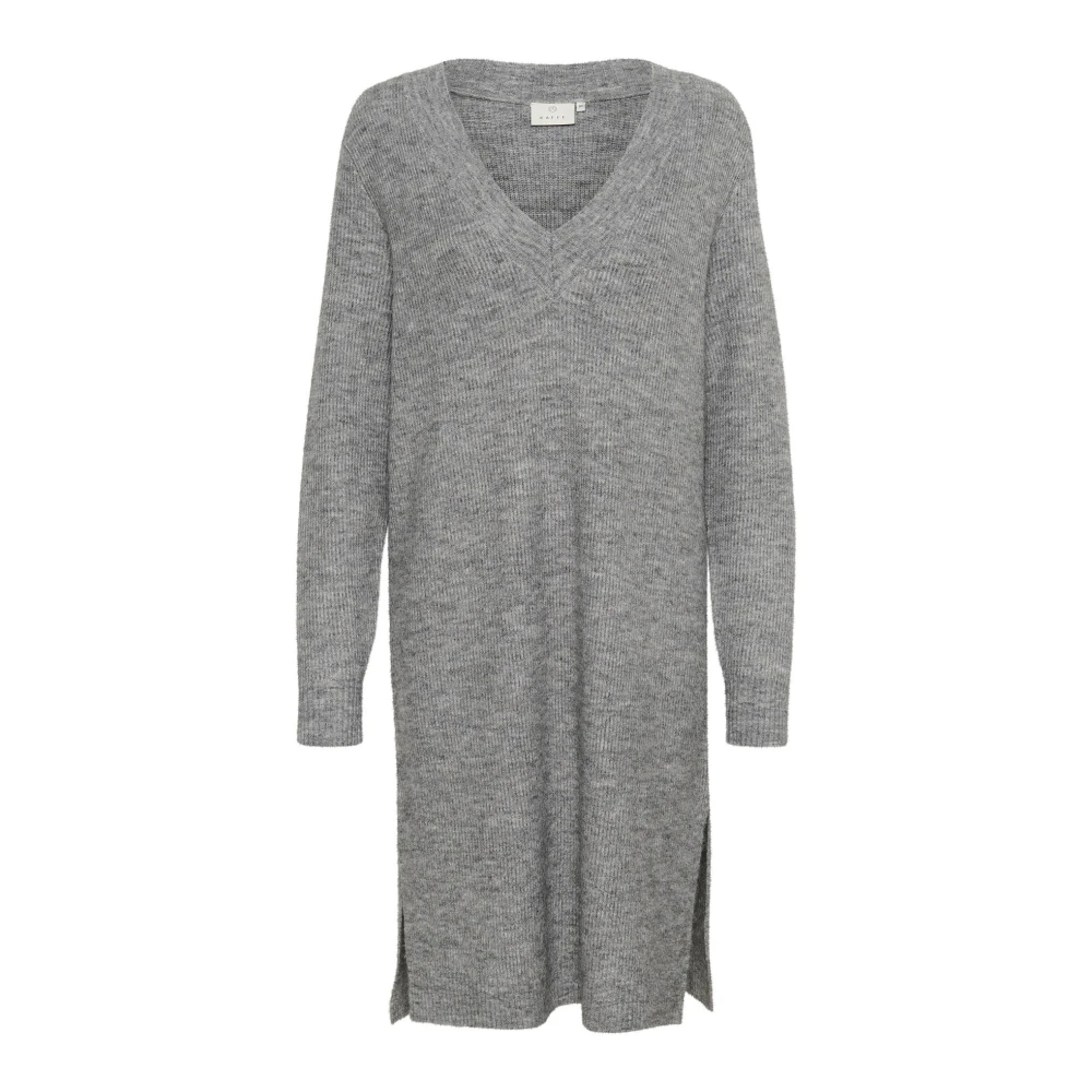 Kaffe Women's Gray Knitted Dresses 2XL