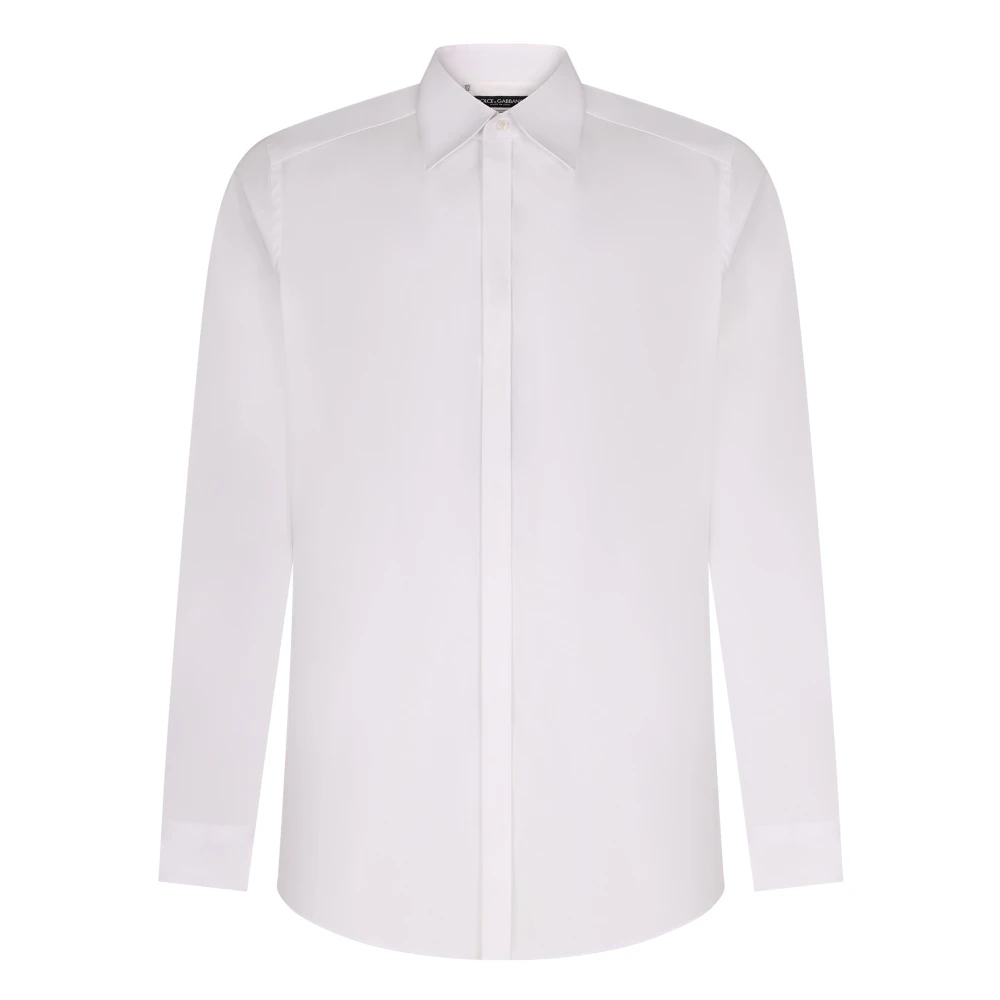 Dolce & Gabbana Men's White Formal Shirts Large