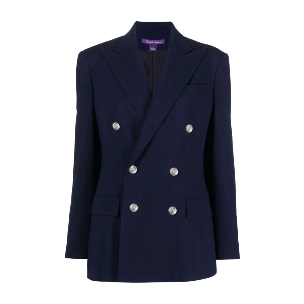 Ralph Lauren Women's Blue Blazers Large