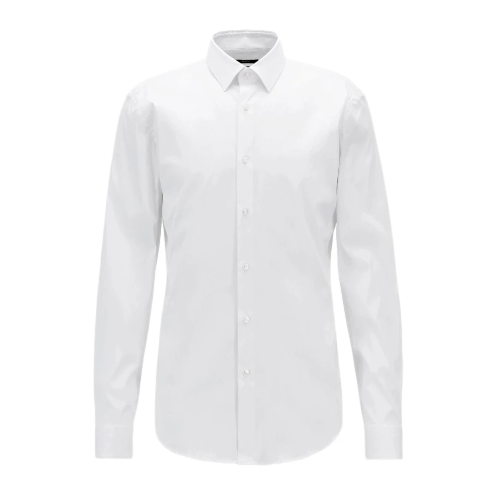 Hugo Boss Men's White Formal Shirts Extra Small