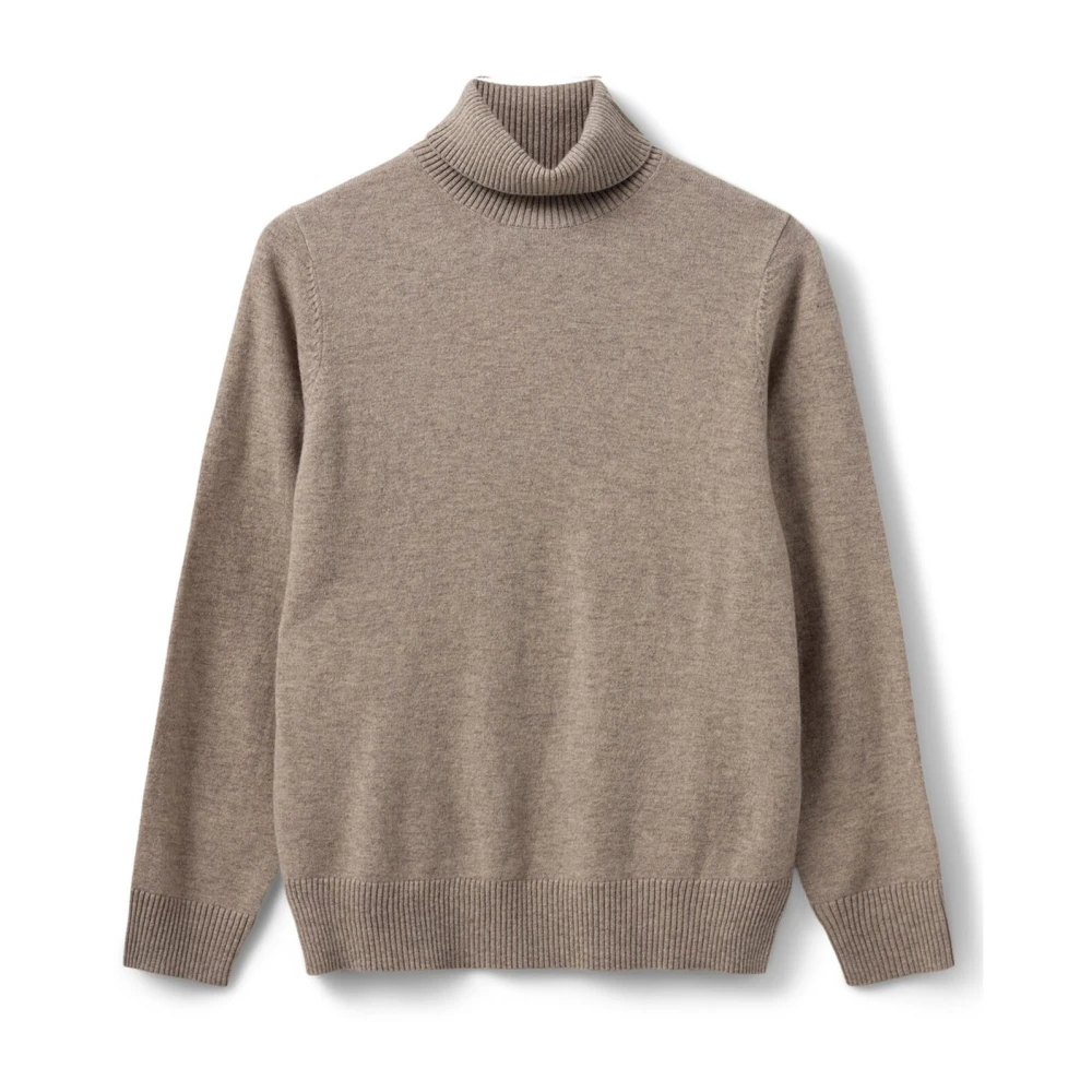 Sofie Schnoor Women's Beige Turtlenecks Medium