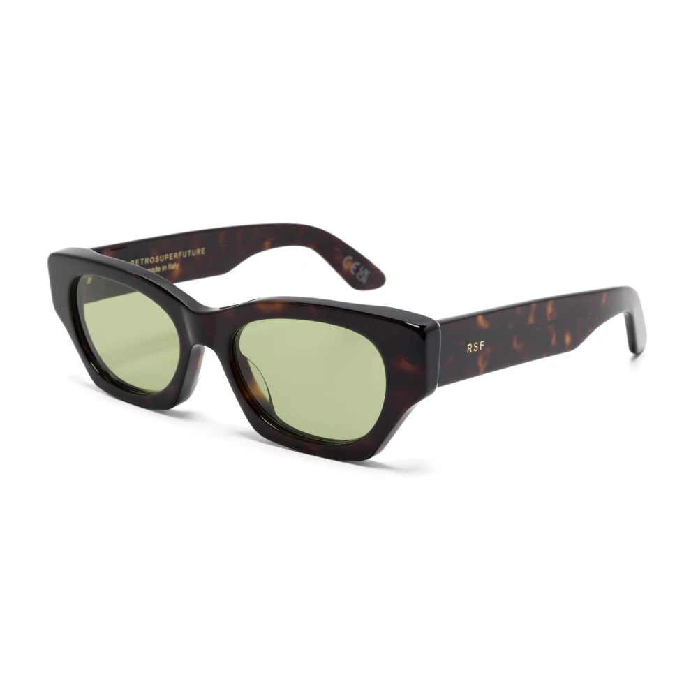 Retrosuperfuture Unisex Brown Sunglasses Medium