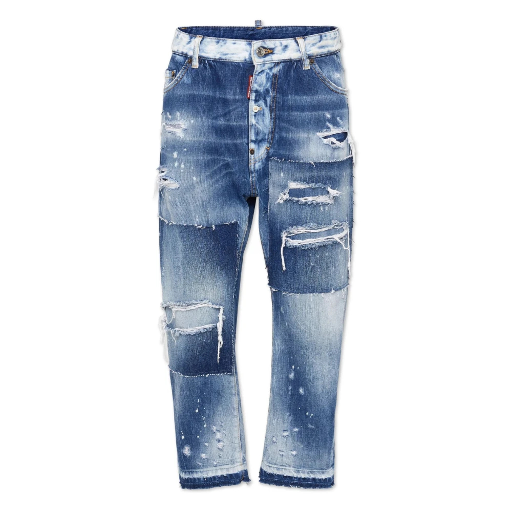 Dsquared2 Women's Blue Straight Jeans 2XS