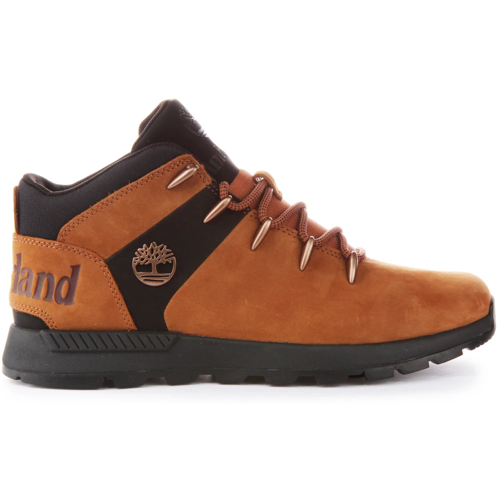Timberland Men's Brown Lace-Up Boots Size 7