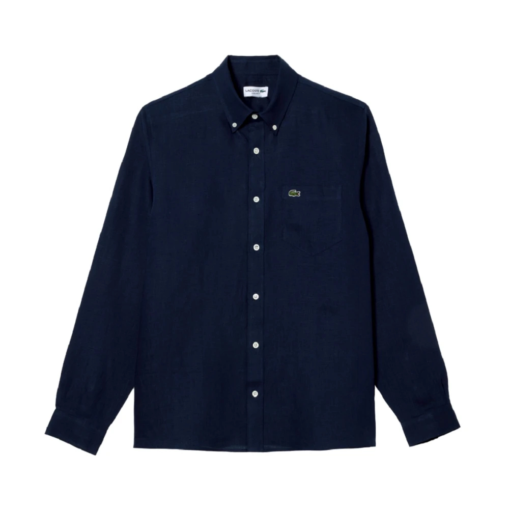 Lacoste Men's Blue Casual Shirts 5XL