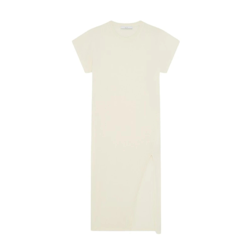 Iro Women's Beige Knitted Dresses Medium