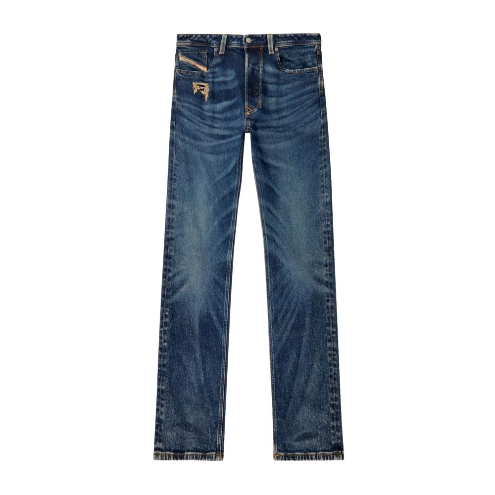 Diesel Men's Blue Straight Jeans W36