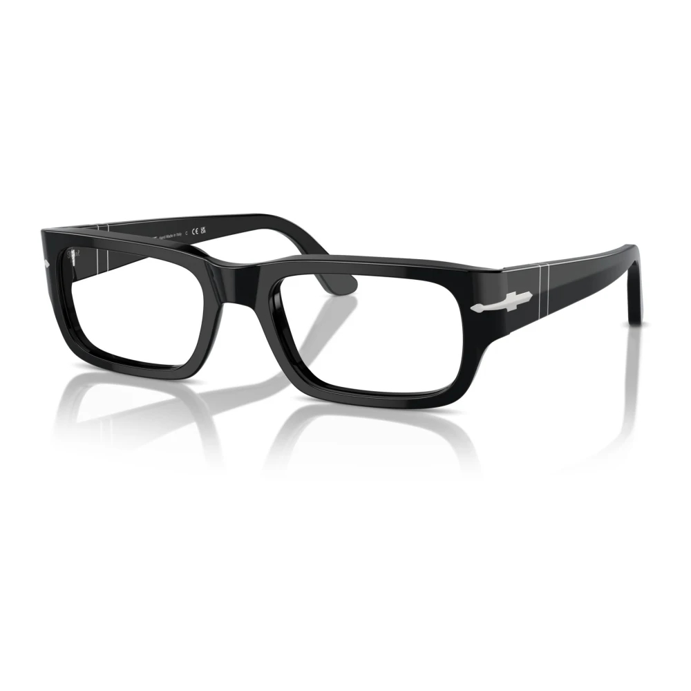 Persol Unisex Black Glasses Medium