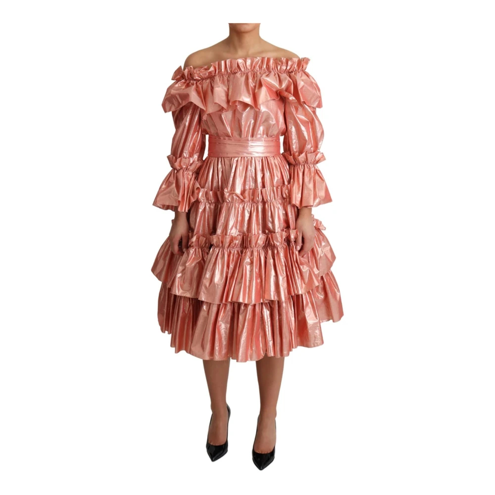 Dolce & Gabbana Women's Pink Party Dresses 2XS