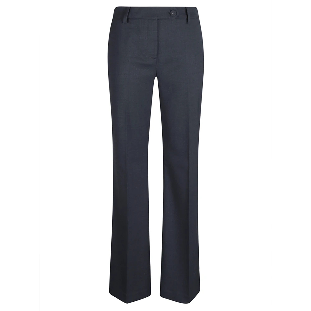 True Royal Women's Gray Wide Trousers Large