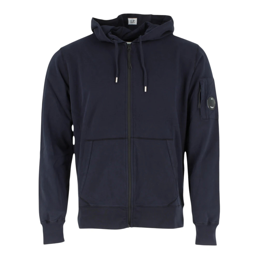 C.p. Company Men's Blue Zip-Throughs 2XL