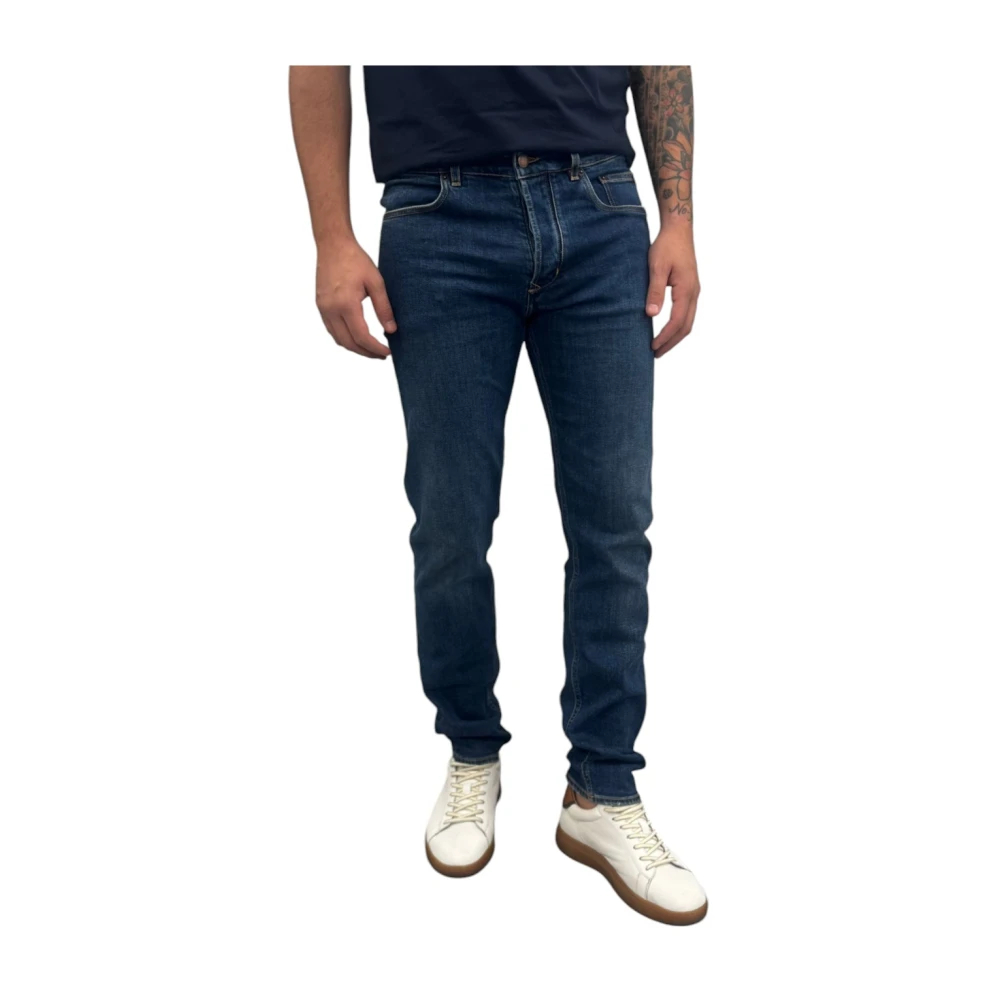 Siviglia Men's Blue Slim-Fit Jeans W38