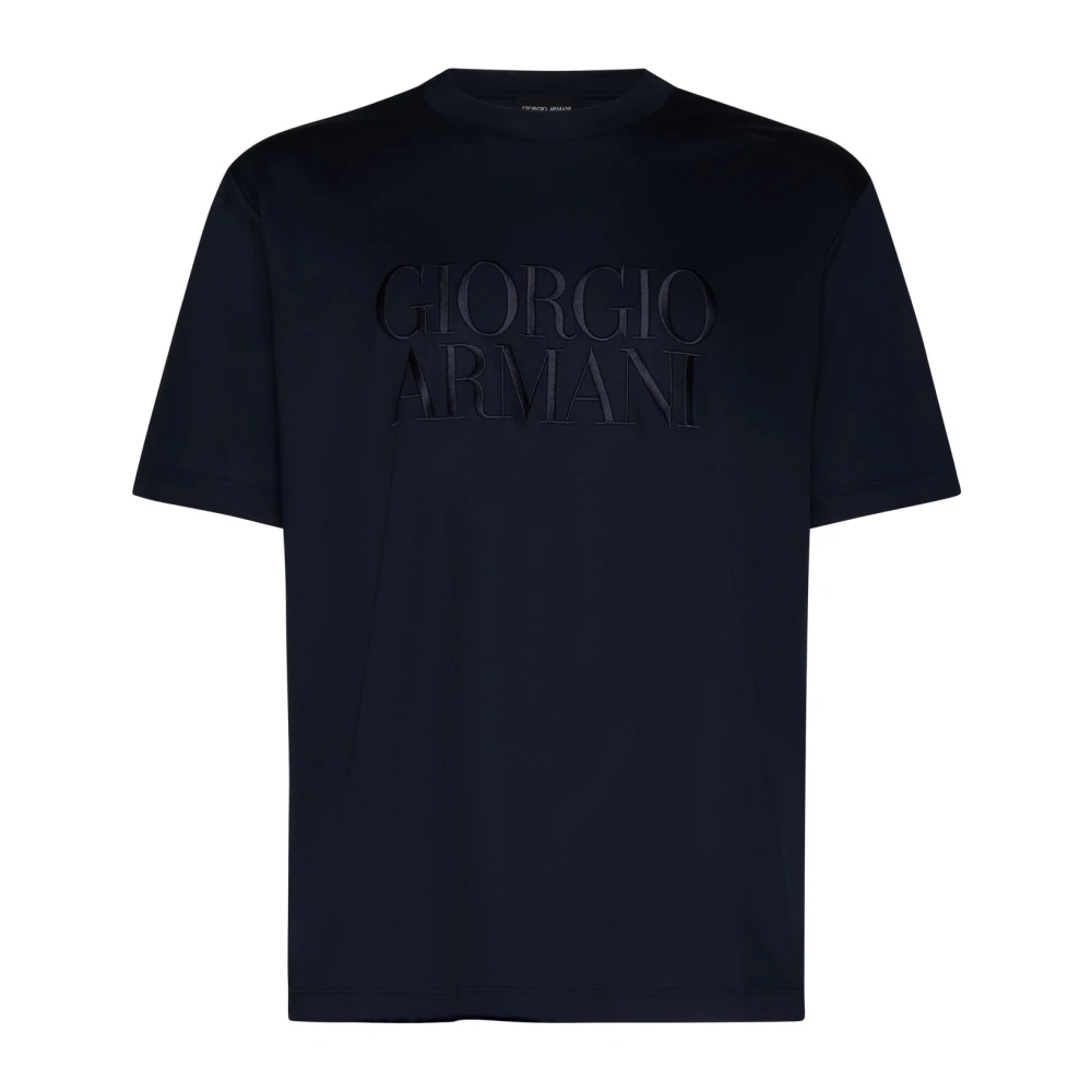 Giorgio Armani Men's Blue T-Shirts 3XL