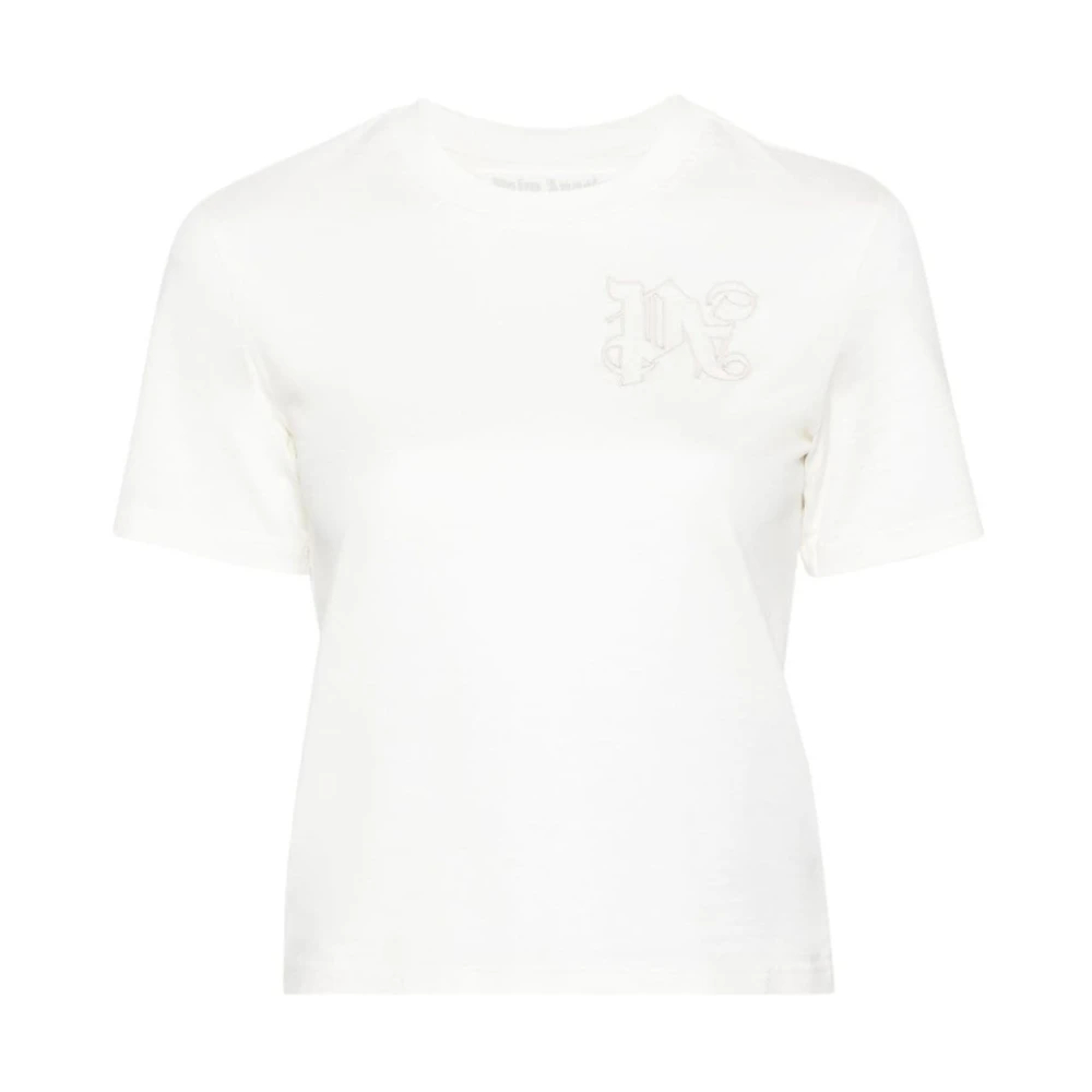 Palm Angels Women's White T-Shirts Small