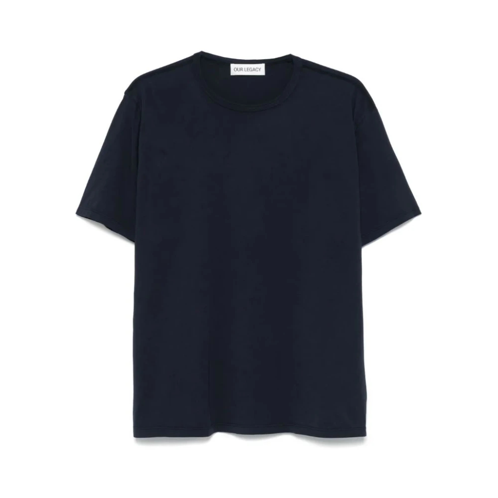 Our Legacy Men's Blue T-Shirts Extra Large