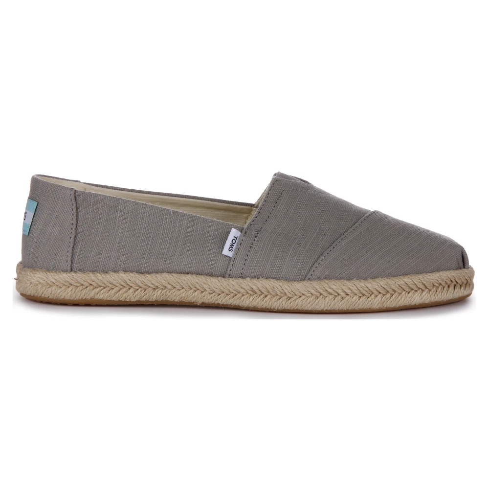 Toms Women's Gray Espadrilles Size 7 Uk