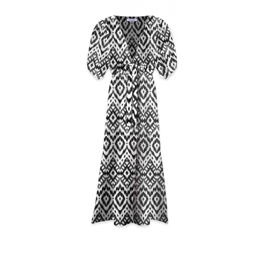 Mc2 Saint Barth Women's Black Maxi Dresses Small
