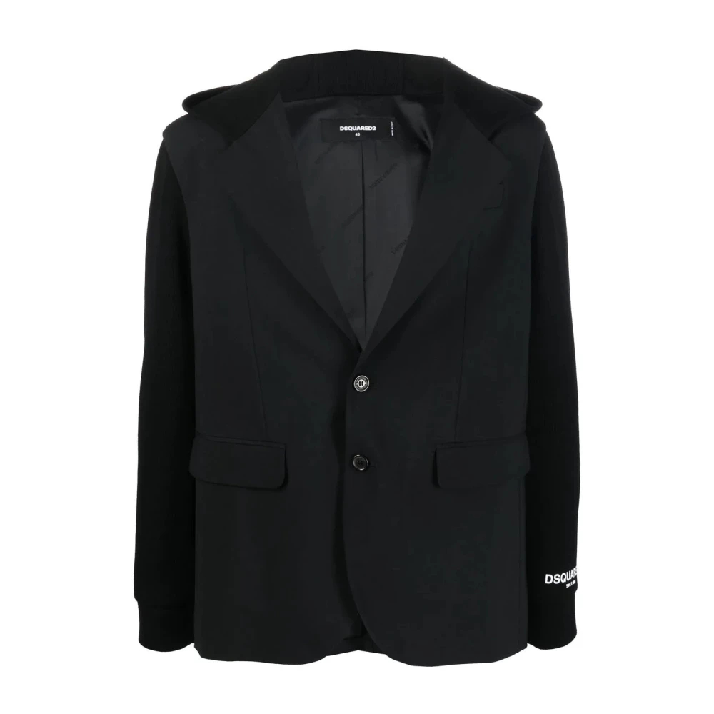 Dsquared2 Men's Black Blazers Large