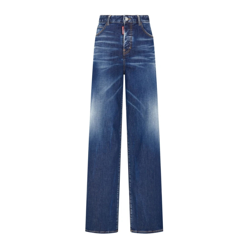 Dsquared2 Women's Blue Straight Jeans 2XS