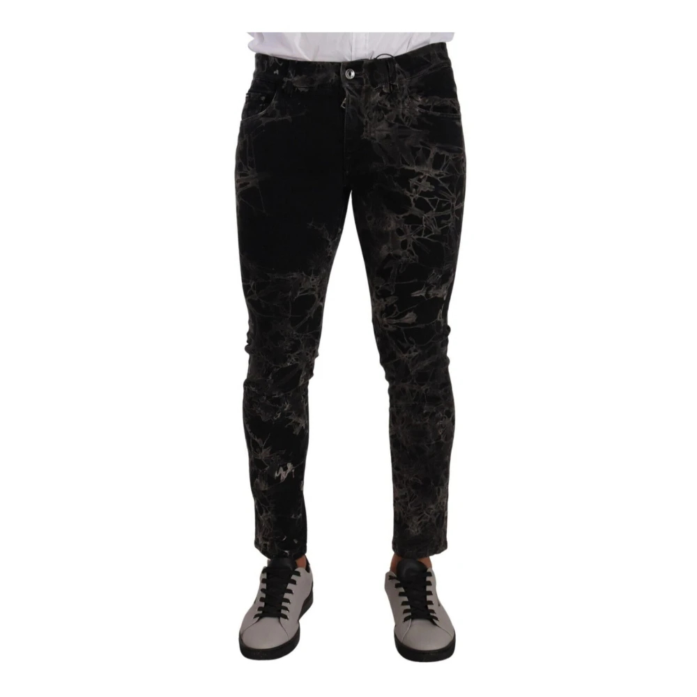 Dolce & Gabbana Men's Black Skinny Jeans Medium