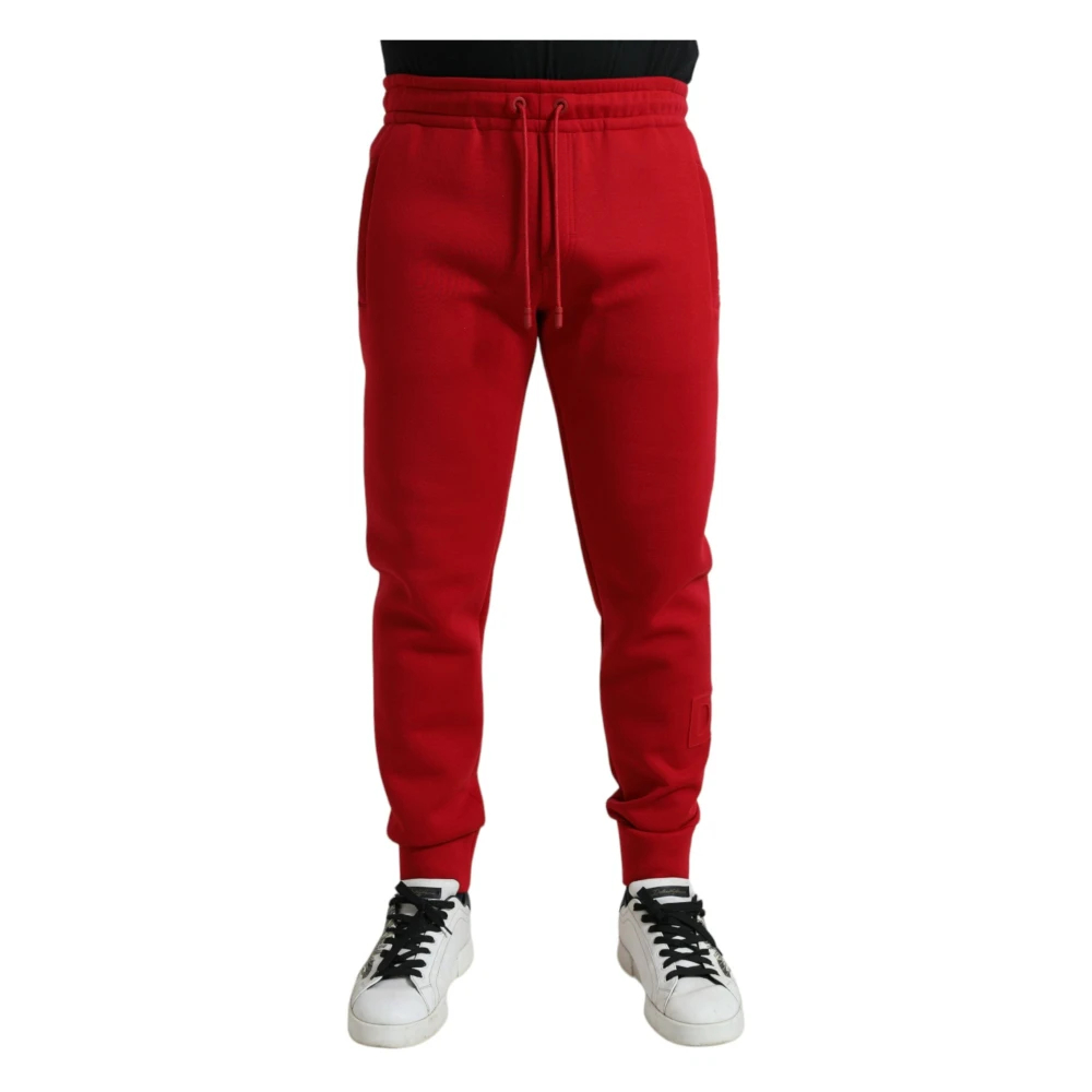 Dolce & Gabbana Men's Red Sweatpants Extra Large