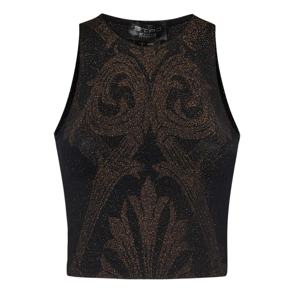 Wolford Women's Brown Sleeveless Tops Extra Small