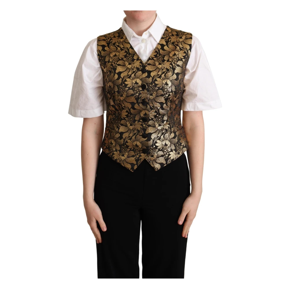 Dolce & Gabbana Women's Multicolor Vests Small