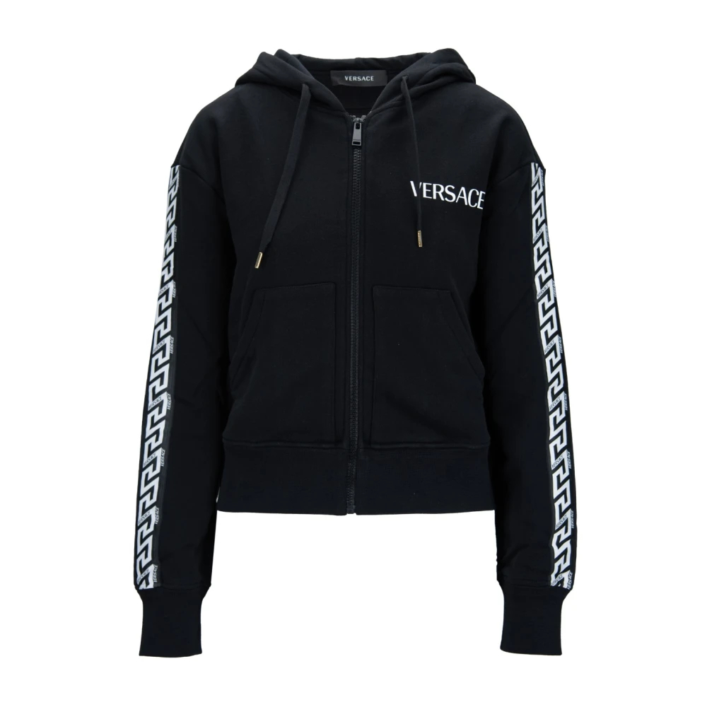 Versace Women's Black Zip-Throughs Small