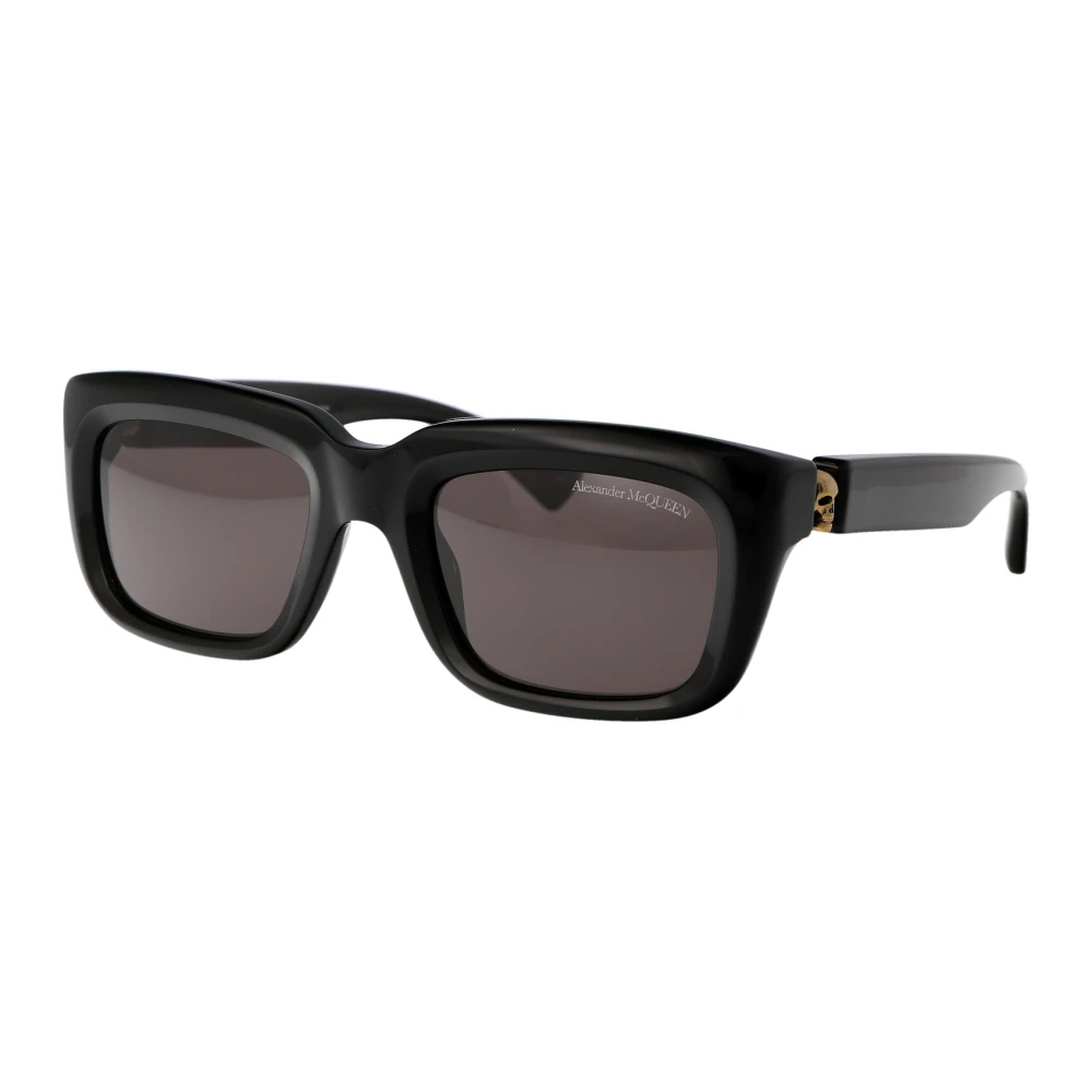 Alexander Mcqueen Men's Black Sunglasses Medium