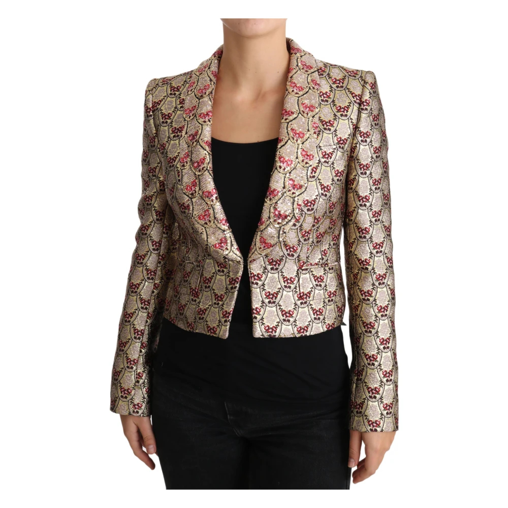 Dolce & Gabbana Women's Yellow Blazers 2XS