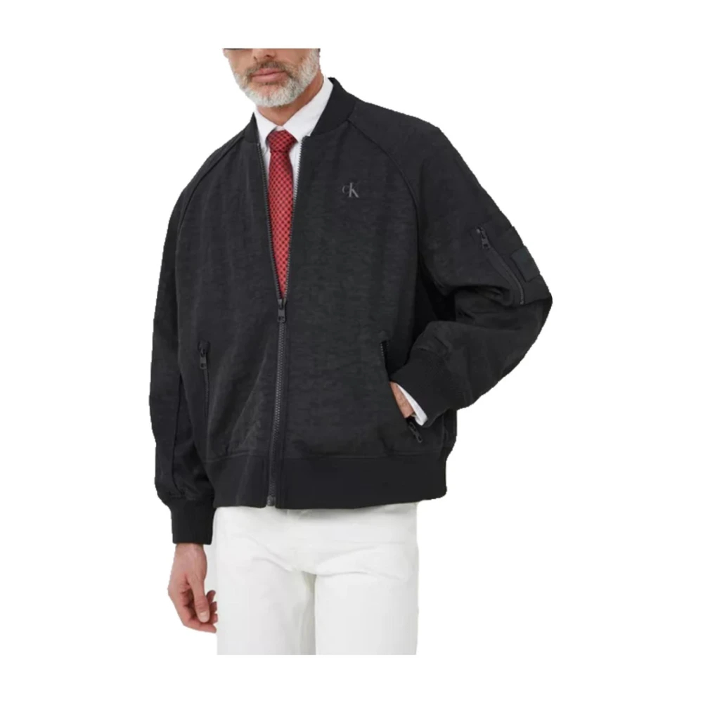 Calvin Klein Men's Black Zip-Throughs 2XL