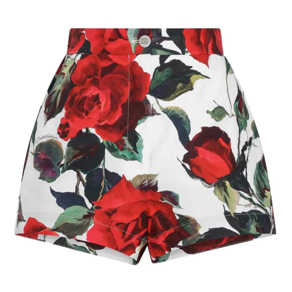 Dolce & Gabbana Women's Multicolor Short Shorts Extra Small