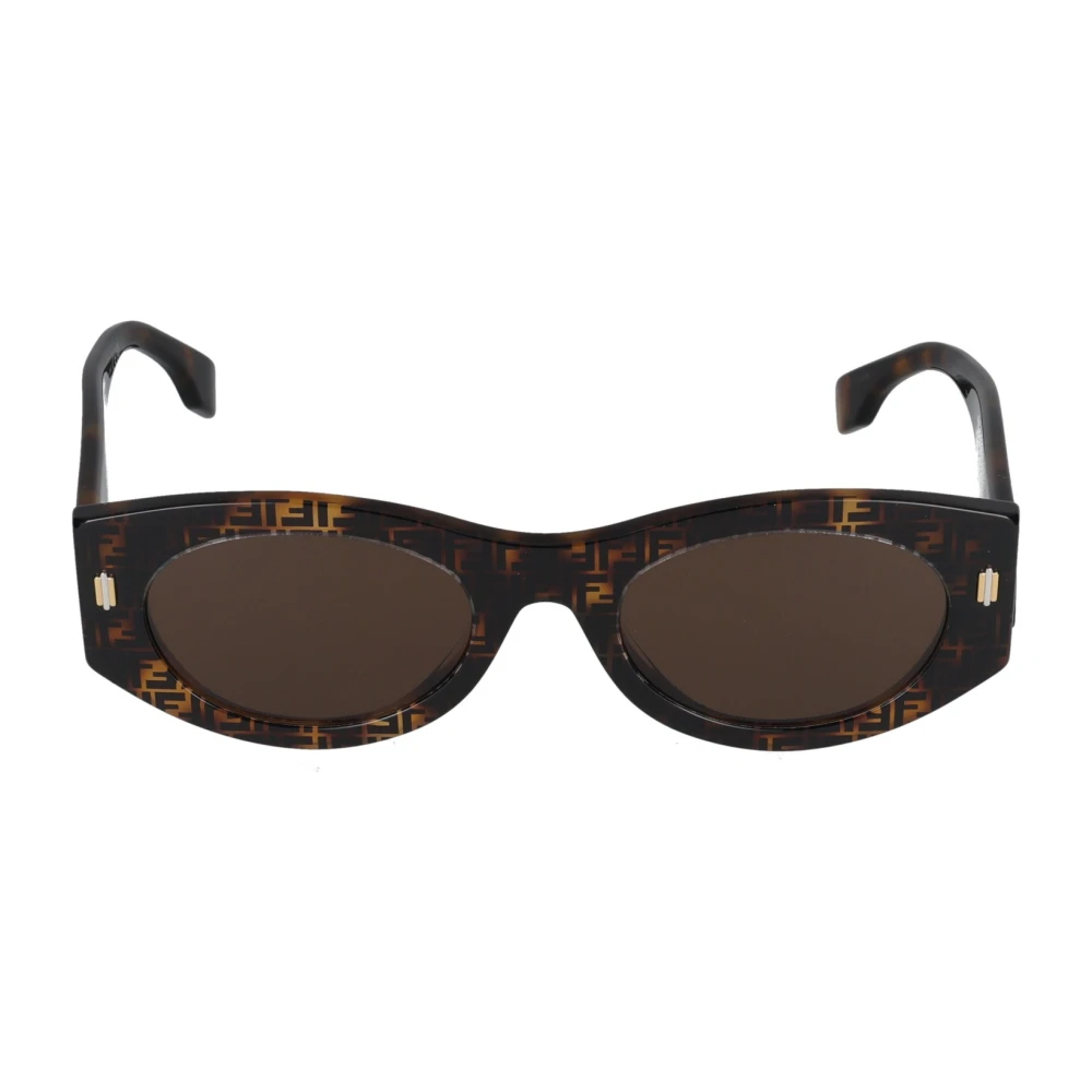 Fendi Unisex Brown Sunglasses Medium
