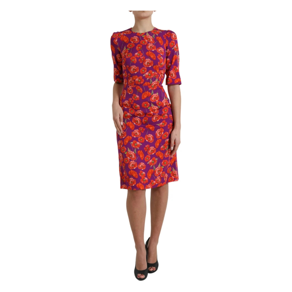 Dolce & Gabbana Women's Multicolor Midi Dresses 3XS