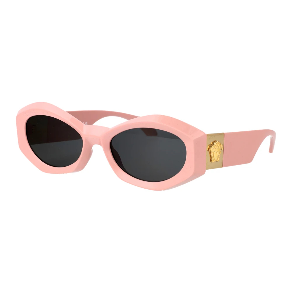 Versace Women's Pink Sunglasses Medium