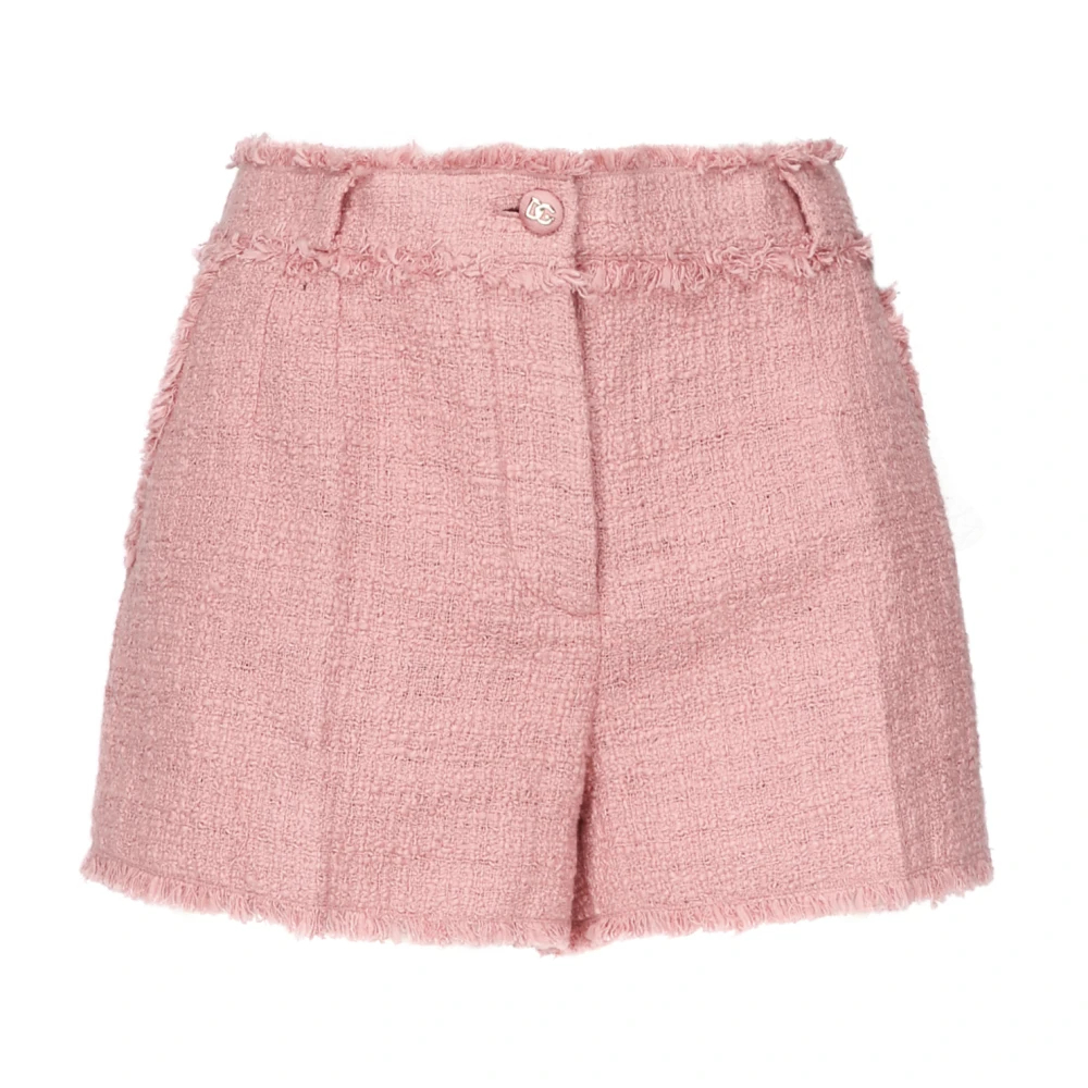 Dolce & Gabbana Women's Pink Short Shorts Medium