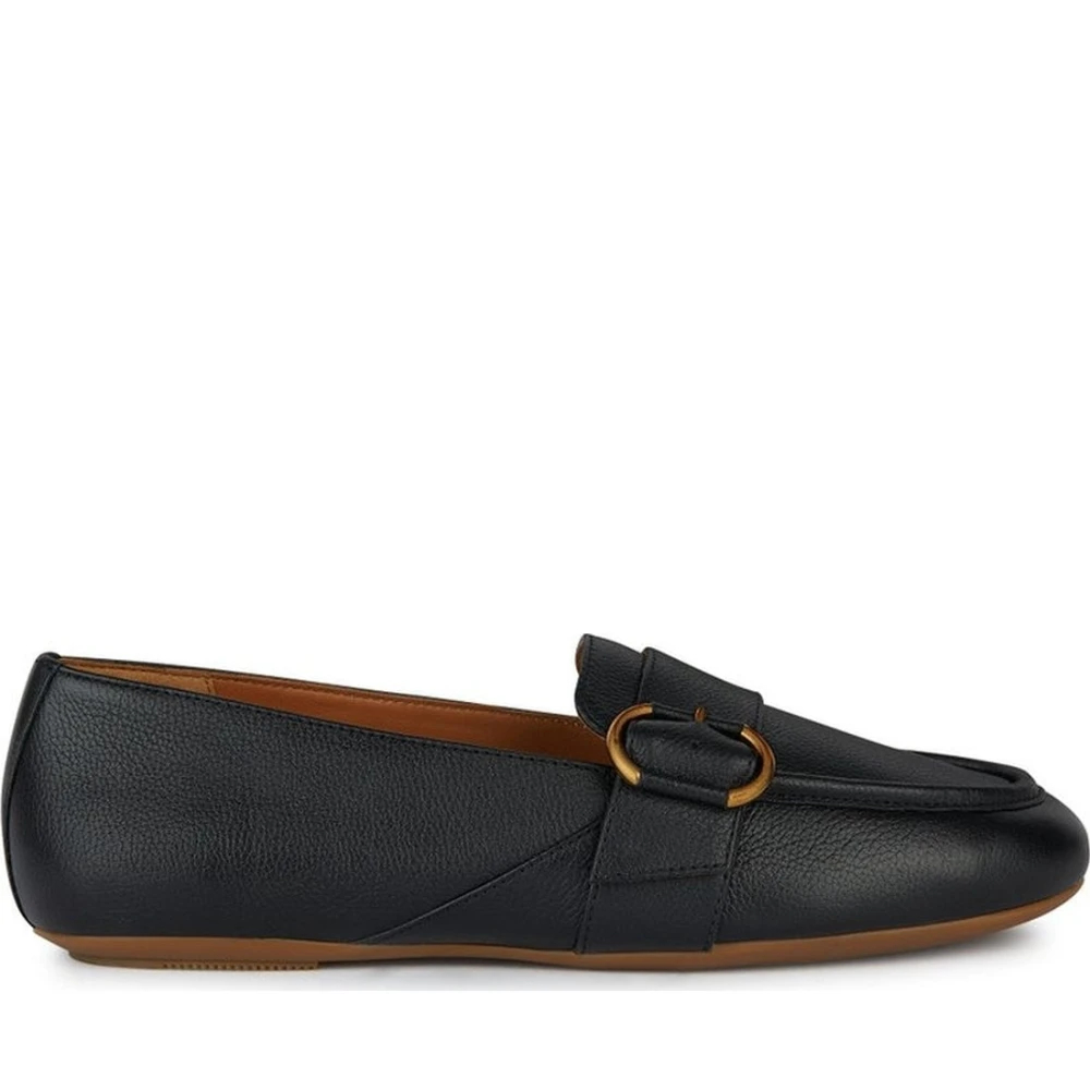 Geox Women's Black Loafers Size 3 Uk