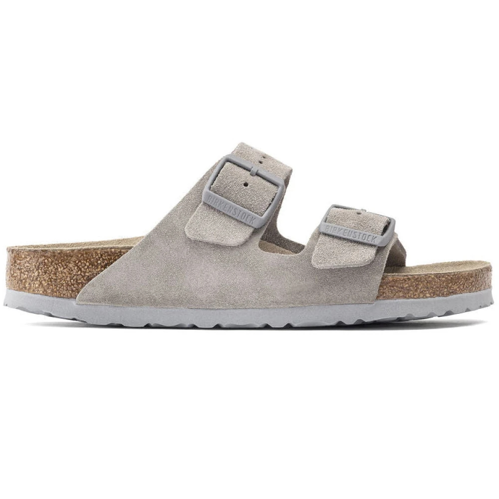 Birkenstock Men's Gray Sliders Size 7 Uk