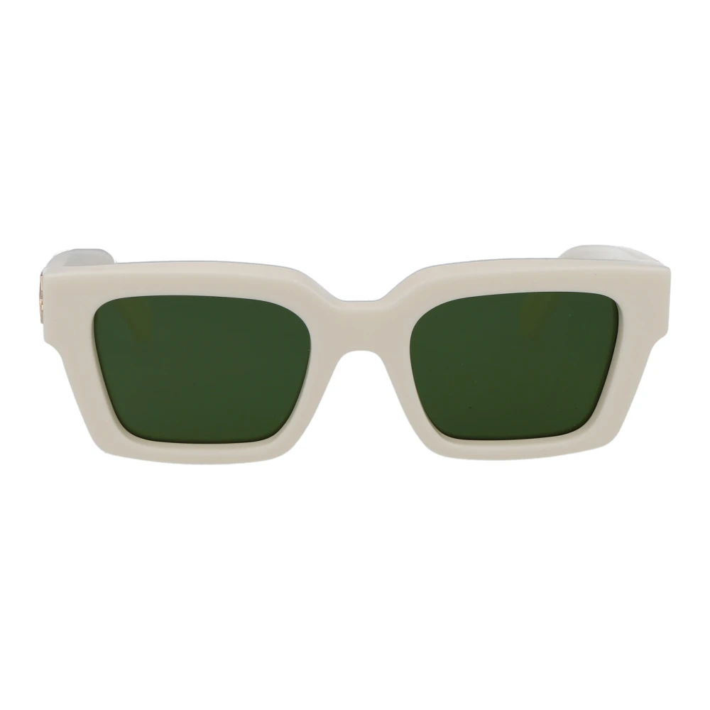 Off White Unisex White Sunglasses Medium